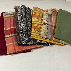 Variety Of Cloth Dinner Napkins, 7 ct.